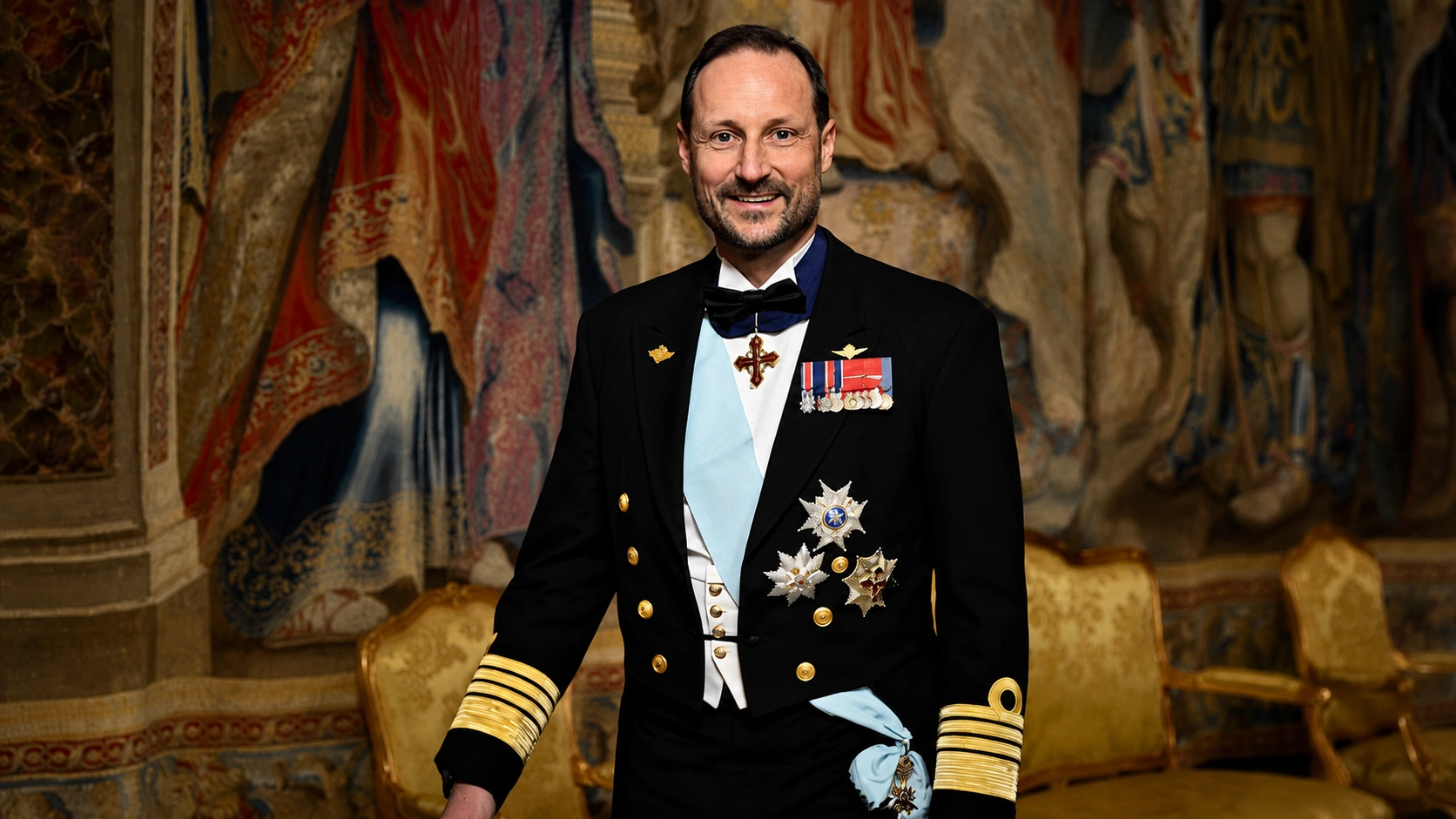 King Haakon VIII of Norway, who became king after the death of King Harald V