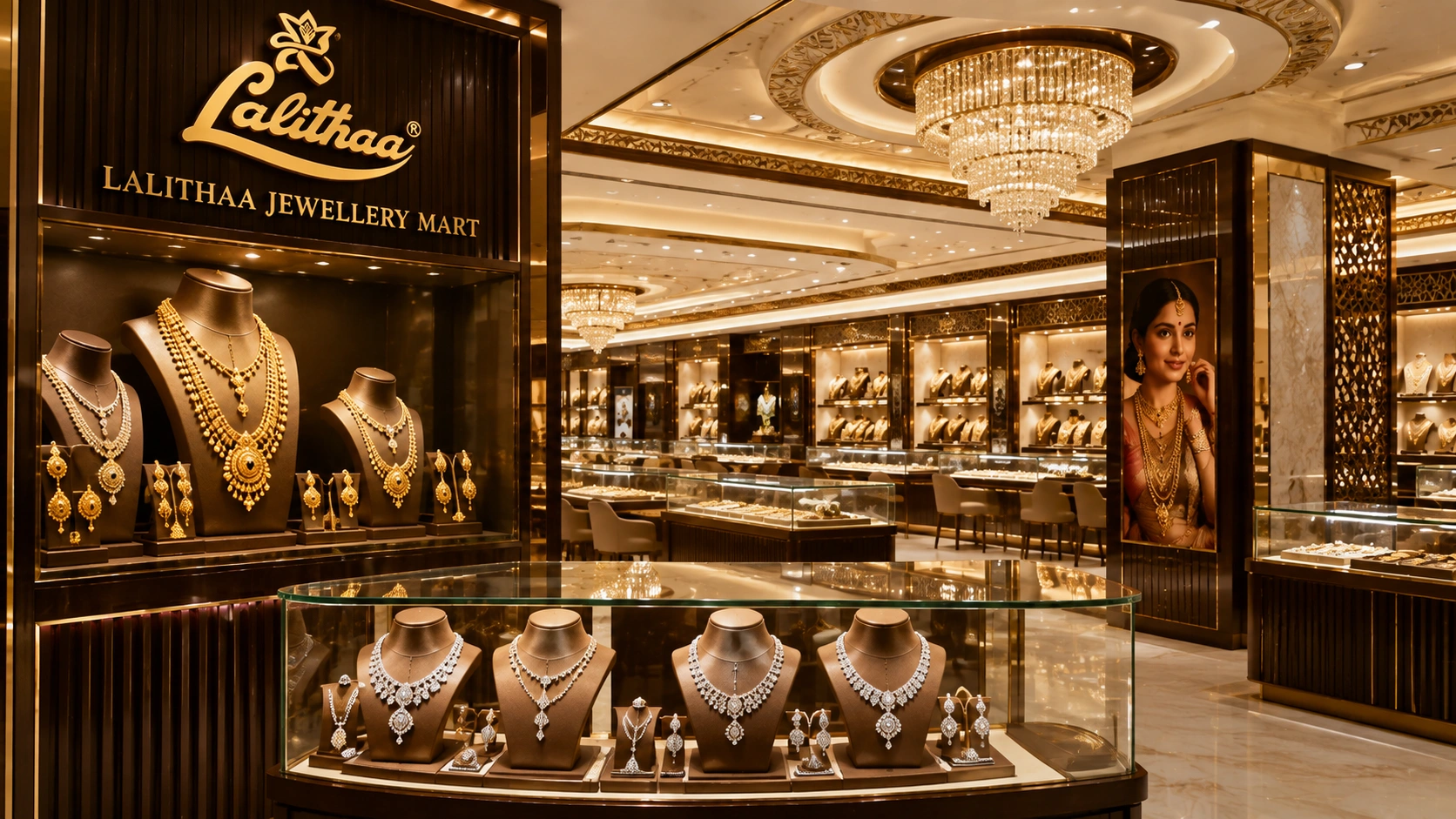 Lalithaa Jewellery Mart showroom in South