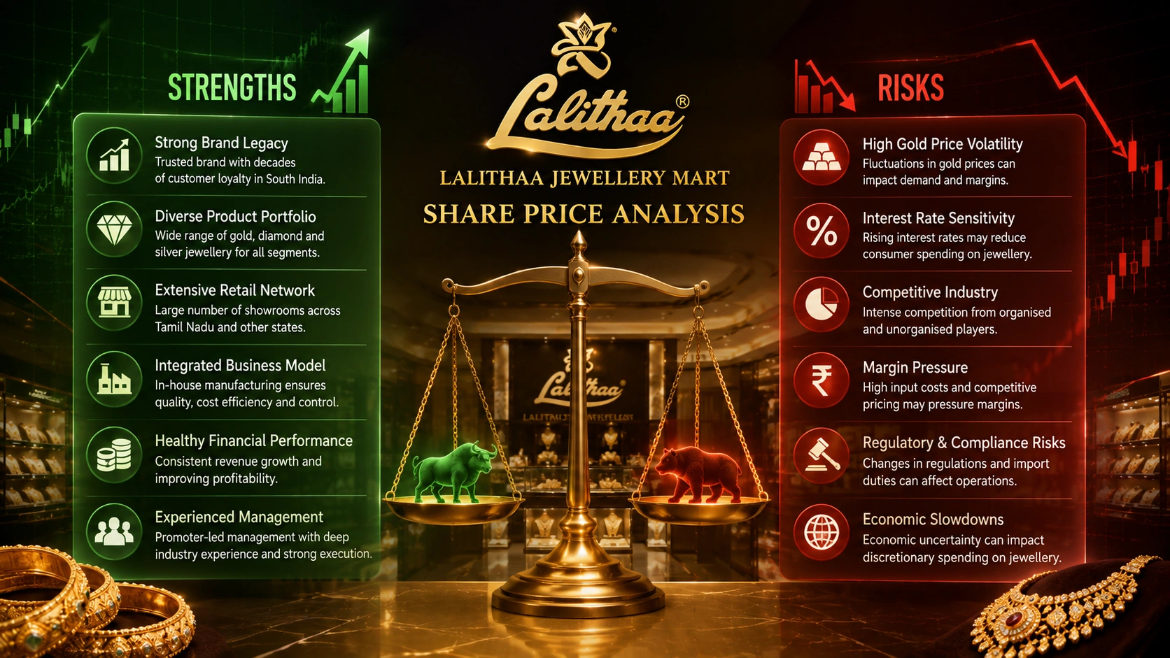 Lalithaa Jewellery share price analysis